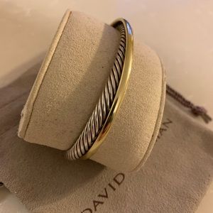David Yurman 14K gold with sterling silver